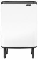 Šiukšliadėžė Brabantia Bo Hi White 227240, balta sp., 12 l, 45.5 cm x 29.5 cm