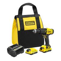 Akumuliatorinis smūginis suktuvas su akumuliatoriumi Stanley SFMCD711C2S-QW, 18 V, 1.5 Ah