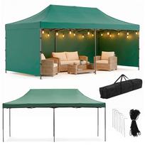 Sodo paviljonas 3 x 6 m, žalias Springos GP0009