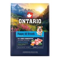 Ontario Puppy All Breeds Monoprotein Turkey & Sweet potatoes 2,25kg