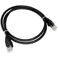 Alantec KKU5CZA1 networking cable Black 0.25 m Cat5e U/UTP (UTP) KKU5CZA0.25