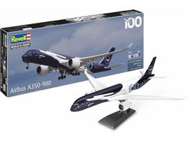 Revell - Airbus A350-900 Lufthansa 100 dovanų komplektas, 1/144, 05612
