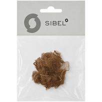 Tinklelis plaukams-kuodui Sibel Bun Net Dark Blond SIB005480, tamsi blondinė, 2 vnt.
