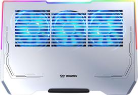 Reguliuojamas aušinimo stovas nešiojamam kompiuteriui Mozos LS6-RGB, 393 cm x 267 cm x 36 cm