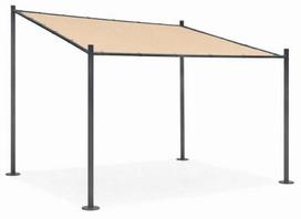 Pavėsinė MultiGarden DN-FG-871-3, 300 cm x 240 cm, smėlio sp.