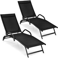 Promotions Lauko gultas, 152,4 cm, juodas