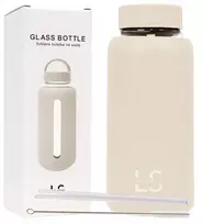 „Line Sport“ stiklinė gertuvė 800 ml, smėlio sp.