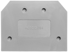 Wago 284-301 Pilkas galinis skydelis 284-301 /25 vnt./