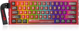Klaviatūra žaidimams Redragon Venom Redragon Next-GEN UltraMag su laidu magnetyczna su pašvietimu raudona