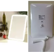 Kosmetinis veidrodis Platinet PMLY6W Kosmetinis veidrodis su LED apšvietimu (sugedęs stovas) PMLY6W pažeistas
