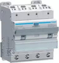 Hager RCBO.WYŁ.RÓŻ.Z CZŁ.NAD.4P 6KA B 13A/