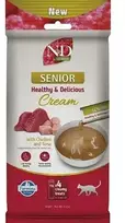 FARMINA N&D Quinoa Cat Senior Kreminis with vištiena & Tuna box – skanėstas katei – 4x15g