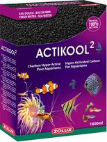 Zolux Anglies filtras akvariumo filtrui Actikool 2, 1,8 l, juodas