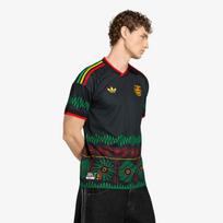 adidas Jamaica 26 X Bob Marley Away Jersey Black - Dydis XXL (KD0957 Marškinėliai)