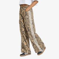 adidas Snake Print Denim Loose Pants Linen/ Magic Beige - Dydis 26/32 (KY0630 Kelnės)