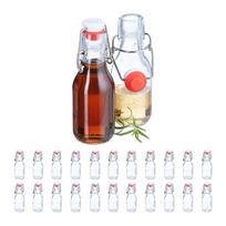 24 buteliukų su užsegamu kamščiu rinkinys 100 ml