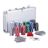 Pokerio dėklas su 300 lazerinių pokerio žetonų