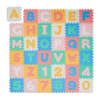 Spalvingas dėlionės kilimėlis ABC ir skaičiai
