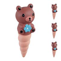 4 dalių molinių laistymo kūgių rinkinys Bear