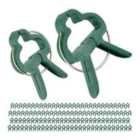 Augalų spaustukai 120 vnt. rinkinys