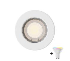 Philips - LED RGBW dimeriuojamas įleidžiamas šviestuvas PERIDOT 1xGU10/6,5W/230V balta