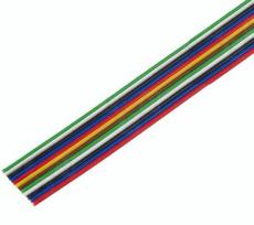 Kabelis plokščias 12x0.124mm² TLWY, spalvotas