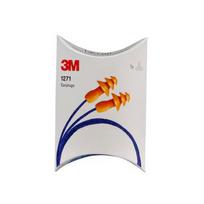 3M™ Daugkartiniai ausų kištukai su virvele, Pillow Pack, 26dB, 1271 serija 3M