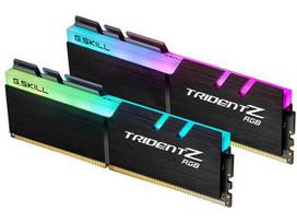 G.SKILL 32GB DDR4-3200 DIMM (2x 16GB) Dual Kit (black, F4-3200C16D-32GTZRX, Trident Z RGB, INTEL XMP)