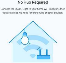 TP-LINK "Smart WiFi Light Bulb E27 (TAPO L520E)" Daylight  AND  Dimmable