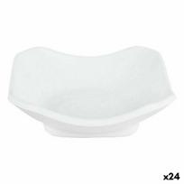 Degustavimo Rinkinys Viejo Valle Troya Balta Melaminas Kvadratai 11 x 11 x 3,5 cm (24 vnt.)