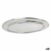 Padėklas Privilege 42853 Nerūdijantis plienas Ovalas (18 vnt.) (35 x 22,2 cm)