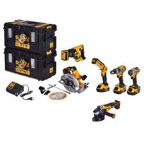 GALVANINIŲ ĮRANKIŲ RINKINYS COMBO DEWALT DCK368P3T-QW (DCH273+DCD796+DCF887)