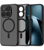 Matinis juodas dėklas Xiaomi 17T Pro telefonui "Tech-Protect Magmat Magsafe"