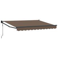 Pavėsinė Taupe 4 × 3 m Poliesteris ir Metalas