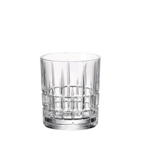 Crystal Bohemia Krištolo stiklinės viskiui DOVER (4 vnt., 320ml)