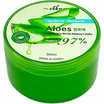 THE EBBN 97% Aloe Vera Veido ir Kūno Gelis 300 ml
