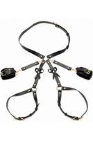 Bondage Thigh Harness With Bows XL/XXL