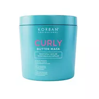 KORBAN Curly butter mask / Maitinamoji kaukė garbanotiems plaukams 450 ml