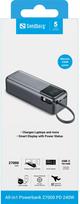 Nešiojamas įkroviklis (Power bank) Sandberg All-in-1, 27000 mAh, 240 W, mėlyna sp./pilka sp.