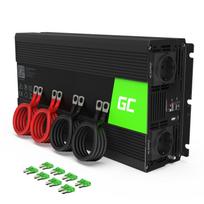 Grynas sinusoidas | Inverteris | Automobilio įtampos keitiklis | nuo 12V iki 230V | 3000W/6000W