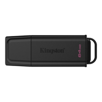 Kingston USB Flash Drive | DataTraveler Exodia | 64GB | USB Type-A | Black