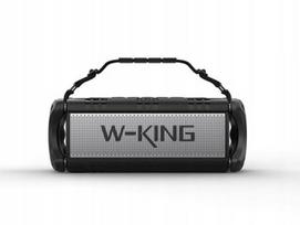 Belaidis „Bluetooth“ garsiakalbis „W-KING D8“, juodos ir sidabrinės spalvos