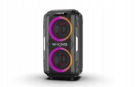 Belaidis „Bluetooth“ garsiakalbis „W-KING T9 Pro“, juodos spalvos