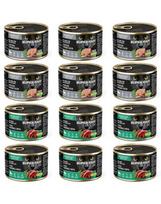 SUPER RAFI Cat Mix 12x185g šlapias maistas sterilizuotoms katėms