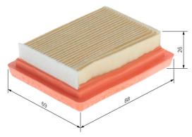 Oro filtras BOSCH F 026 400 760