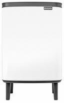 Šiukšliadėžė Brabantia Bo Hi White 227240, balta sp., 12 l, 45.5 cm x 29.5 cm