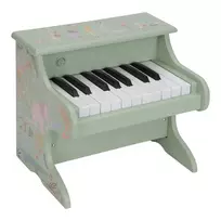 Little Dutch medinis pianinas Safari Friends, žalia FSC