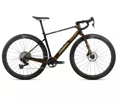 Orbea Terra M21eTeam 1X gravel dviratis / Carbon / Caramel-Gloss (M)