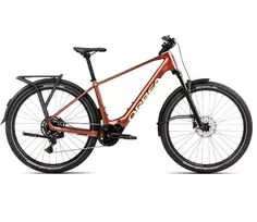 Orbea Kemen ADV 30 / Mars Red-Ivory White Gloss / elektrinis miesto dviratis (XL)