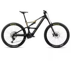 Orbea RISE LT H20 / Diamond Black-Splash Olive Green (Matt) / elektrinis kalnų dviratis (L)